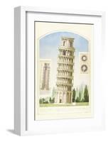 Torre di Pisa-Libero Patrignani-Framed Art Print