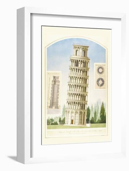 Torre di Pisa-Libero Patrignani-Framed Art Print