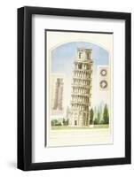 Torre di Pisa-Libero Patrignani-Framed Art Print