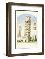 Torre di Pisa-Libero Patrignani-Framed Art Print