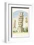 Torre di Pisa-Libero Patrignani-Framed Art Print