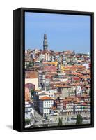Torre Dos Clerigos, Old City, UNESCO World Heritage Site, Oporto, Portugal, Europe-G and M Therin-Weise-Framed Stretched Canvas