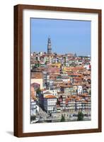 Torre Dos Clerigos, Old City, UNESCO World Heritage Site, Oporto, Portugal, Europe-G and M Therin-Weise-Framed Photographic Print