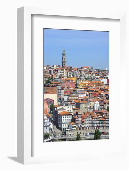 Torre Dos Clerigos, Old City, UNESCO World Heritage Site, Oporto, Portugal, Europe-G and M Therin-Weise-Framed Photographic Print