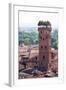 Torre Guinigi as Seen from Torre Delle Ore, Lucca, Tuscany, Italy, Europe-Peter Groenendijk-Framed Photographic Print