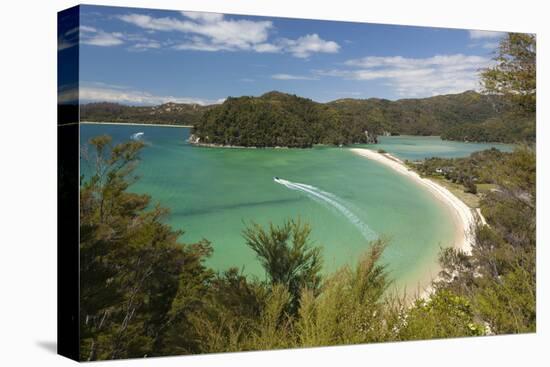 Torrent Bay, Abel Tasman National Park, Nelson Region, South Island, New Zealand, Pacific-Stuart Black-Stretched Canvas