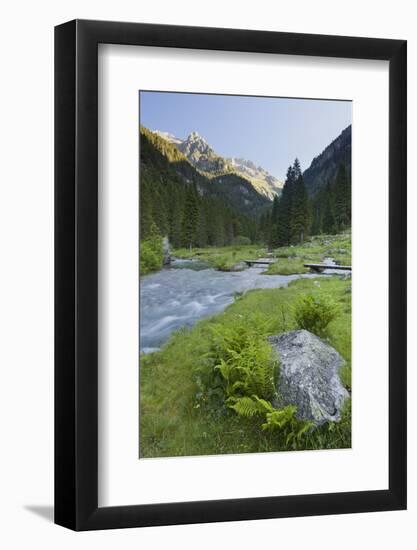 Torrente Sarca in Val Nambrone, Trentino, Italy-Rainer Mirau-Framed Photographic Print