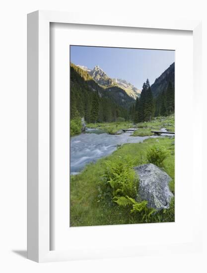 Torrente Sarca in Val Nambrone, Trentino, Italy-Rainer Mirau-Framed Photographic Print