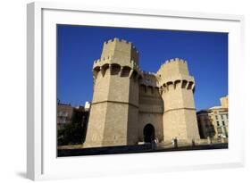 Torres De Serranos, Valencia, Spain, Europe-Neil Farrin-Framed Photographic Print