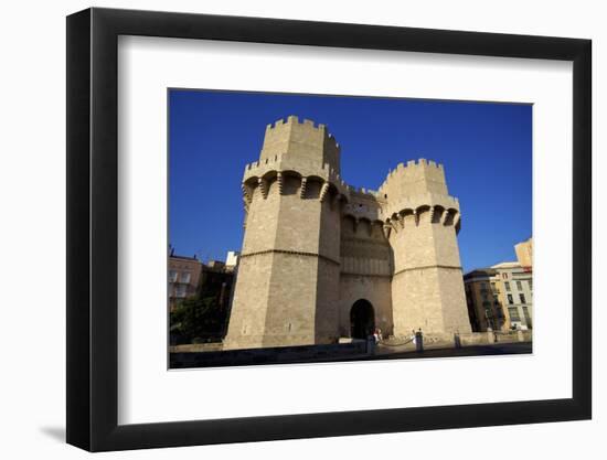 Torres De Serranos, Valencia, Spain, Europe-Neil Farrin-Framed Photographic Print