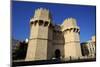 Torres De Serranos, Valencia, Spain, Europe-Neil Farrin-Mounted Photographic Print