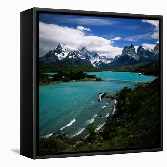 Torres Del Paine National Park, Chile-null-Framed Stretched Canvas