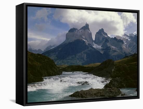 Torres Del Paine National Parkchile-null-Framed Stretched Canvas