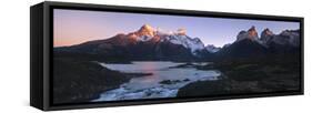 Torres Del Paine, Patagonia, Chile-Gavin Hellier-Framed Stretched Canvas