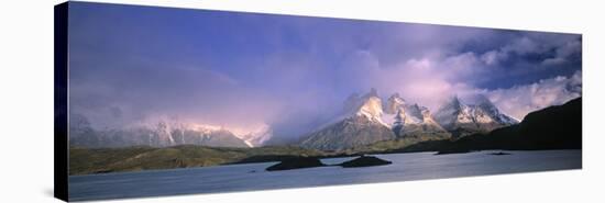 Torres Del Paine, Patagonia, Chile-Peter Adams-Stretched Canvas