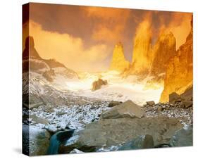 Torres Del Paine Patagonia-null-Stretched Canvas