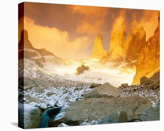 Torres Del Paine Patagonia-null-Stretched Canvas