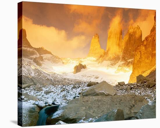 Torres Del Paine Patagonia-null-Stretched Canvas