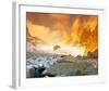 Torres Del Paine Patagonia-null-Framed Art Print