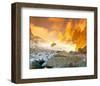 Torres Del Paine Patagonia-null-Framed Art Print