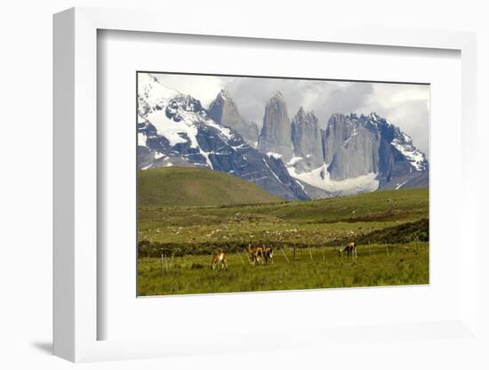 Torres Del Paine-Tony-Framed Photographic Print