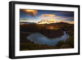 Torres Del Paine-Yan Zhang-Framed Giclee Print