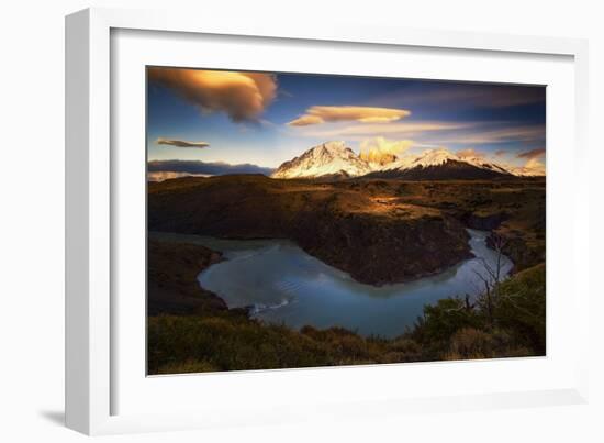 Torres Del Paine-Yan Zhang-Framed Giclee Print