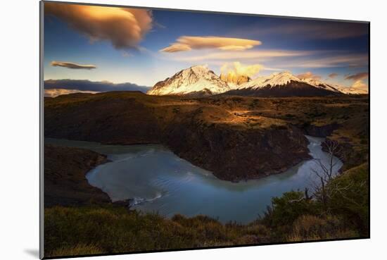 Torres Del Paine-Yan Zhang-Mounted Giclee Print