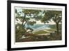 Torrey Pines Beach, San Diego County, California-null-Framed Premium Giclee Print