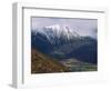 Torridon Village Beneath Liathach Mountain Range, Highland Region, Scotland, United Kingdom-Duncan Maxwell-Framed Photographic Print