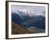 Torridon Village Beneath Liathach Mountain Range, Highland Region, Scotland, United Kingdom-Duncan Maxwell-Framed Photographic Print