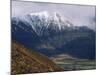 Torridon Village Beneath Liathach Mountain Range, Highland Region, Scotland, United Kingdom-Duncan Maxwell-Mounted Photographic Print