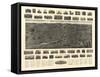 Torrington, Connecticut - Panoramic Map-Lantern Press-Framed Stretched Canvas