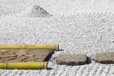 Zen Stone Path in a Japanese Garden-Torsakarin-Mounted Photographic Print