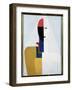 Torse De Femme (A Woman's Torso). Peinture De Kasimir Severinovich Malevitch (Malevich, Malevic) (1-Kazimir Severinovich Malevich-Framed Giclee Print