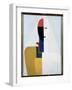 Torse De Femme (A Woman's Torso). Peinture De Kasimir Severinovich Malevitch (Malevich, Malevic) (1-Kazimir Severinovich Malevich-Framed Giclee Print