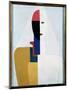 Torse De Femme (A Woman's Torso). Peinture De Kasimir Severinovich Malevitch (Malevich, Malevic) (1-Kazimir Severinovich Malevich-Mounted Giclee Print