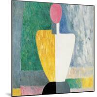 Torso (Figure with Pink Fac), 1928-1932-Kazimir Malevich-Mounted Giclee Print