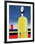 Torso in a Yellow Shirt, 1928-32-Kasimir Malevich-Framed Giclee Print