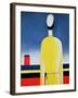 Torso in a Yellow Shirt, 1928-32-Kasimir Malevich-Framed Giclee Print