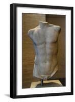 Torso of a Statue of Apollo. Roman Sculpture after Original of About 460 BC. Glyptothek. Munich-null-Framed Giclee Print