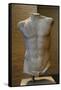 Torso of a Statue of Apollo. Roman Sculpture after Original of About 460 BC. Glyptothek. Munich-null-Framed Stretched Canvas