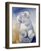 Torso of a Woman, C.1888-Vincent van Gogh-Framed Giclee Print