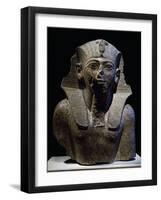 Torso of Pharaoh Thutmose IV, Granite Statue, Medamud-null-Framed Giclee Print