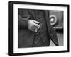 Torso of Police Chief Carl Pugh in Three-Piece Suit as He Holds Cigar, Hand and Watch Chain Visible-Carl Mydans-Framed Premium Photographic Print
