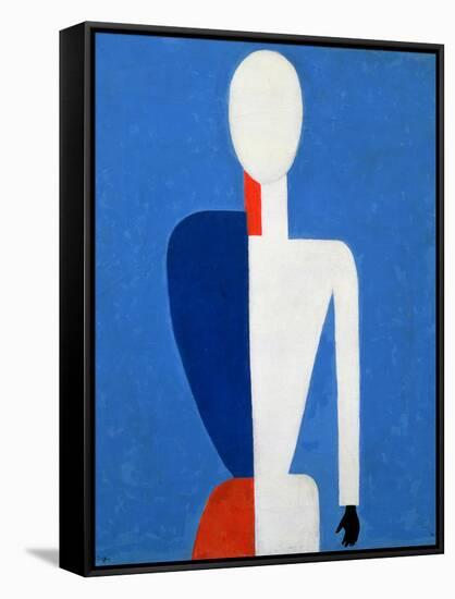 Torso, Transformation to a New Shape, 1928-32-Kasimir Malevich-Framed Stretched Canvas