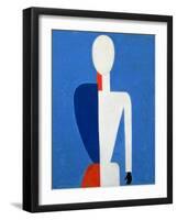 Torso, Transformation to a New Shape, 1928-32-Kasimir Malevich-Framed Giclee Print