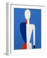 Torso, Transformation to a New Shape, 1928-32-Kasimir Malevich-Framed Giclee Print