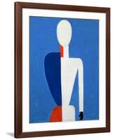 Torso, Transformation to a New Shape, 1928-32-Kasimir Malevich-Framed Giclee Print