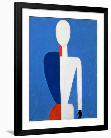 Torso, Transformation to a New Shape, 1928-32-Kasimir Malevich-Framed Giclee Print